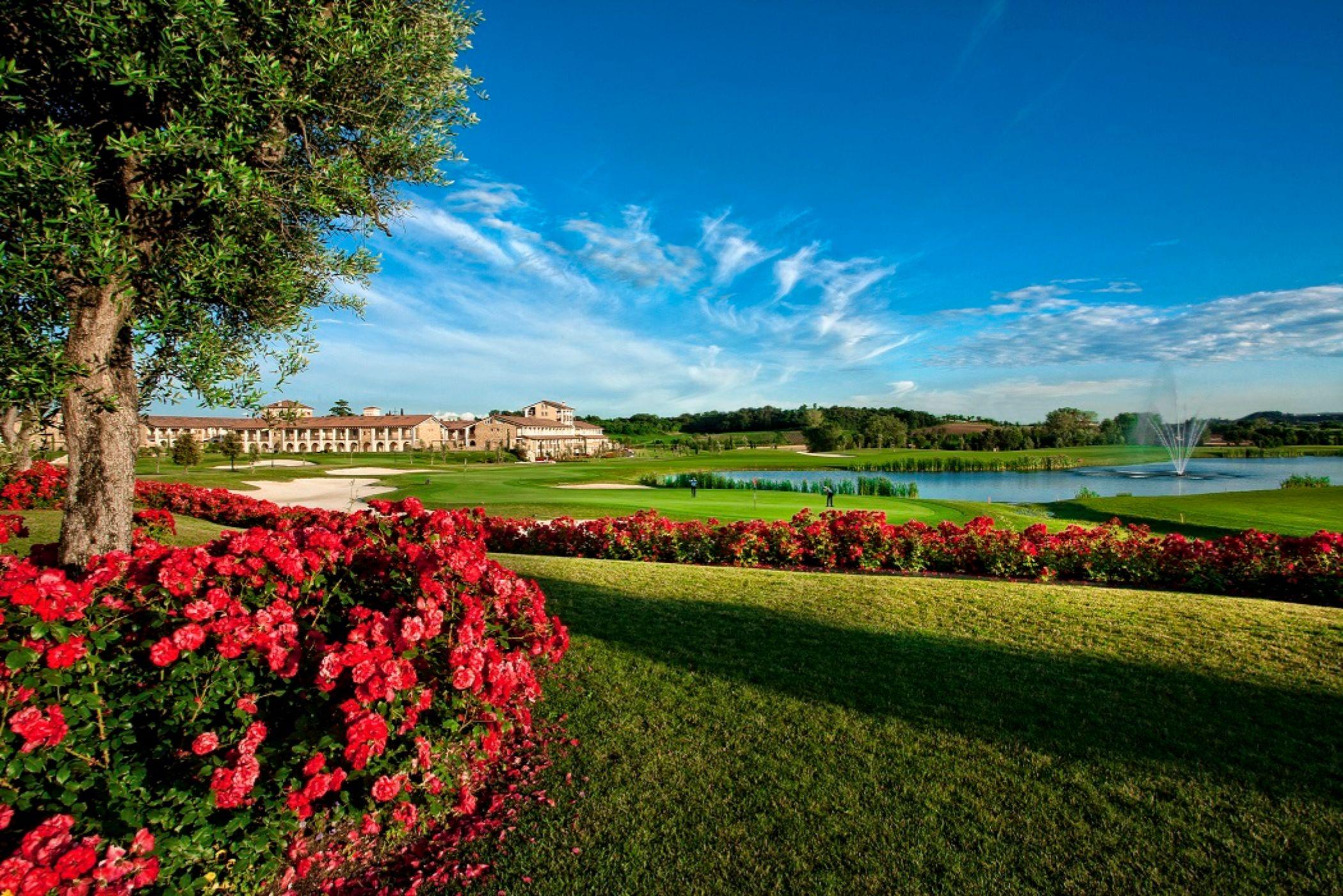 Garda Hotel San Vigilio Golf Pozzolengo Kültér fotó